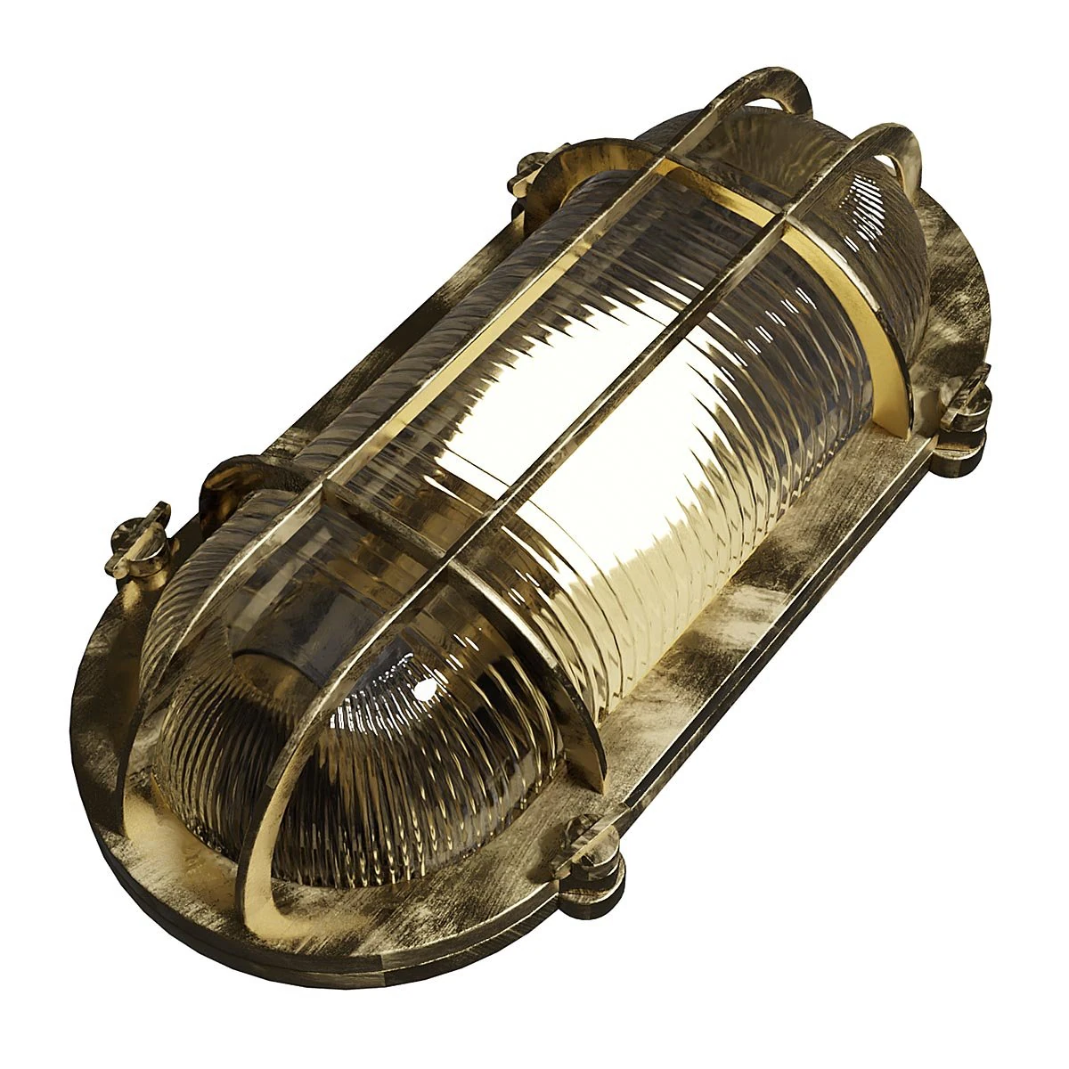 Bulkhead Light 3D Model .c4d .max .obj .3ds .fbx .stl .blend 