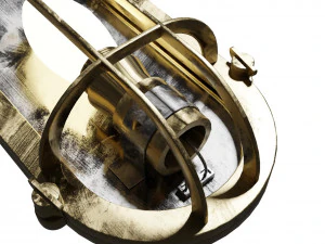 Bulkhead Light 3D Model