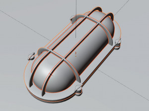 Bulkhead Light Model 3D