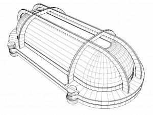 Bulkhead Light Model 3D