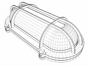 Bulkhead Light 3D Model