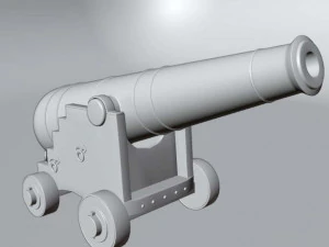 Cannon - War Artillary 3D Model