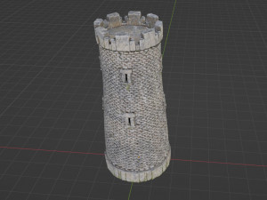 Castle Tower 3Dモデル