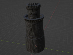 Castle Tower Modèle 3D