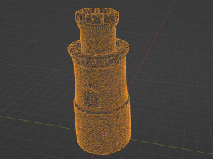 Castle Tower Modèle 3D