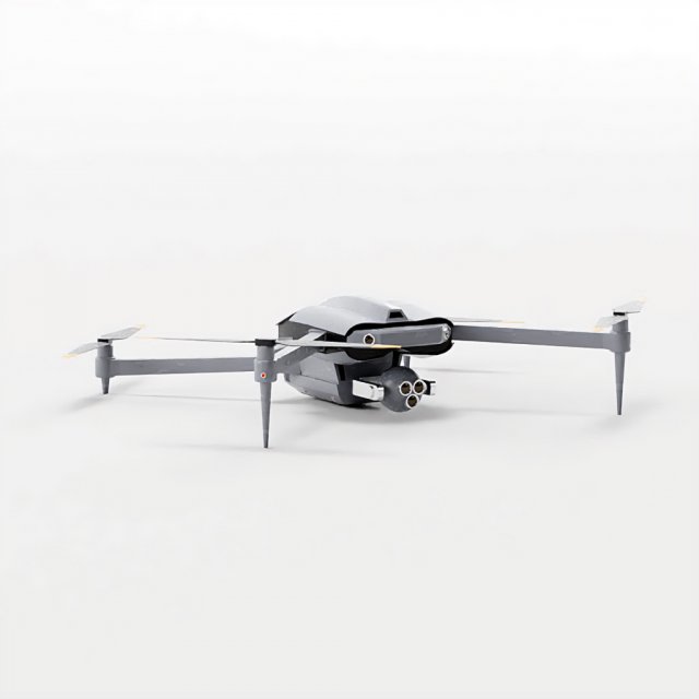 Quadcopter Drone 3Dモデル .c4d .max .obj .3ds .fbx .stl .blend 