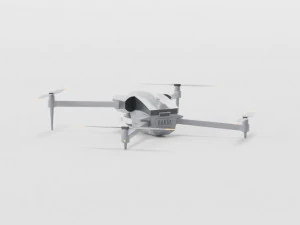 Quadcopter Drone 3D Model
