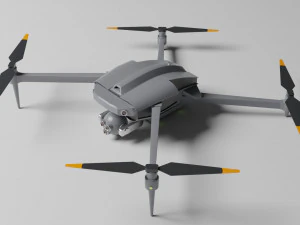 Quadcopter Drone 3D Model