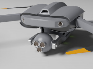Quadcopter Drone 3Dモデル