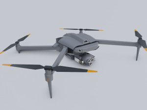 Quadcopter Drone 3Dモデル