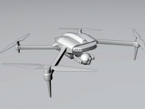 Quadcopter Drone 3Dモデル