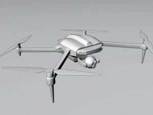 Quadcopter Drone 3D Model