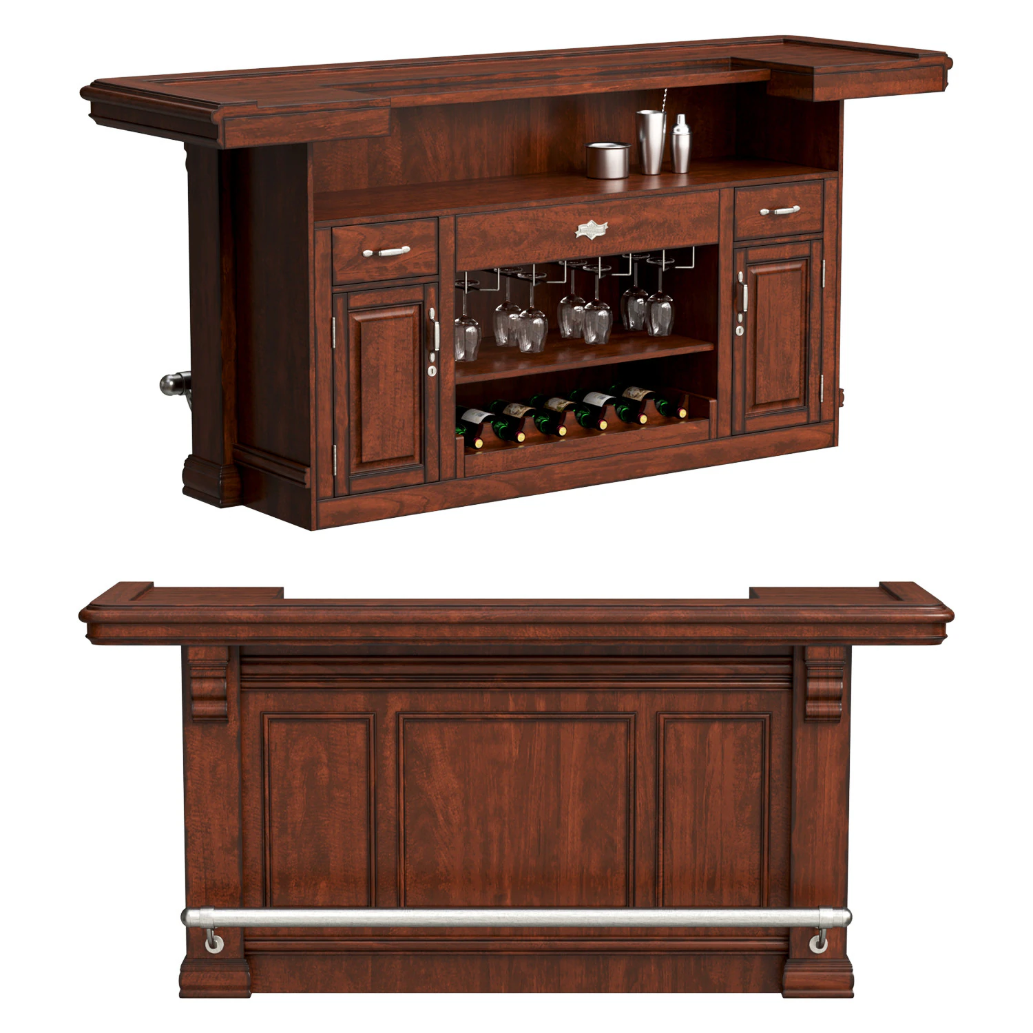 Arabela Home Bar Modelo 3D .c4d .max .obj .3ds .fbx .stl .blend 