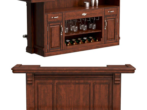 Arabela Home Bar Modelo 3D