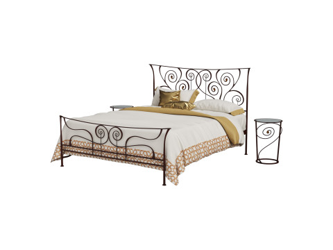Ciacci Brigitte Bed 3D 모델