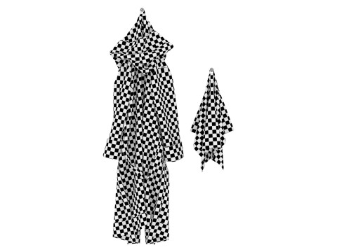 Bathrobe and Towel 3D Model