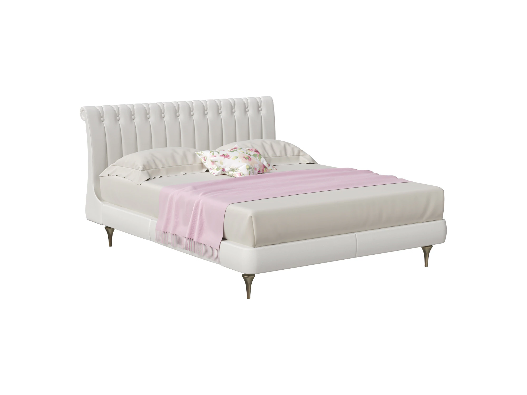 Ciacci Jasmine Bed 3D Model .c4d .max .obj .3ds .fbx .stl .blend 