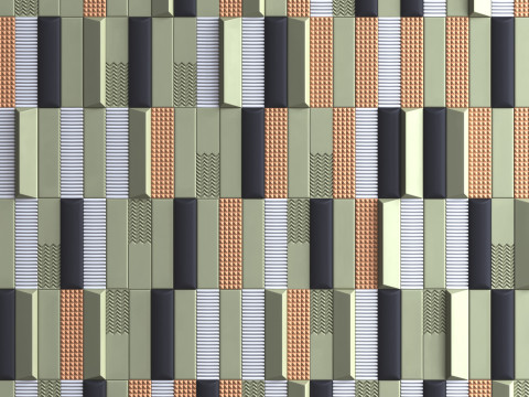 41zero42 Biscuit Ceramic Tile 3Dモデル