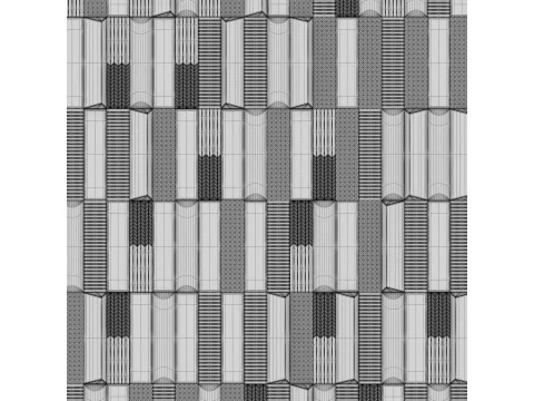 41zero42 Biscuit Ceramic Tile 3D Model