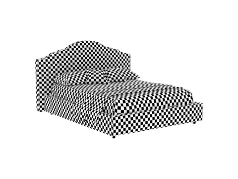 Bodema Tiffany Bed 3Dモデル