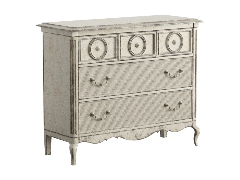 Arrondissement R&ecirc;verie Panneau Bedond Media Chest Modèle 3D .c4d .max .obj .3ds .fbx .stl .blend 