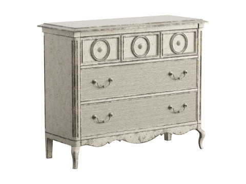 Arrondissement Reverie Panel Bedond Media Chest 3Dモデル