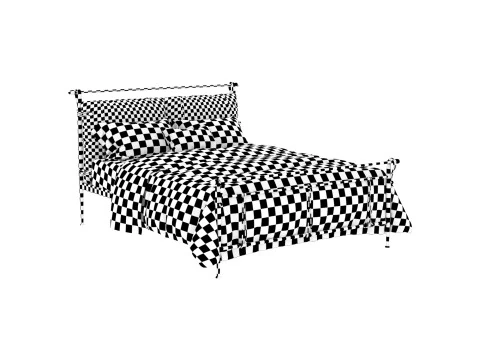 Ciacci Juliet Bed 3D Model