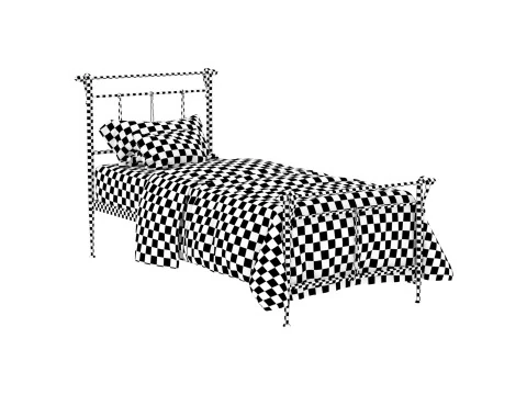 Ciacci Juliet Bed 3D Model