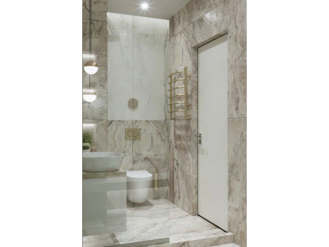 Finished Shower Room Scene 3D Model