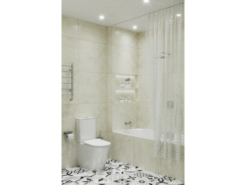Finished Bathroom Scene 3D Model