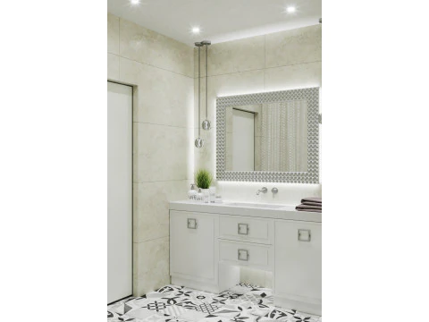 Finished Bathroom Scene 3D Model