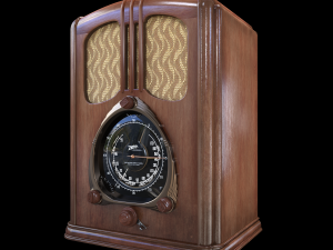 Zenith Walton Radio Model 7-J-232 3D-Modell