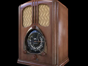 Rádio Zenith Walton Modelo 7-J-232 Modelo 3D