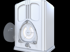 Zenith Walton Radio Model 7-J-232 3D Model