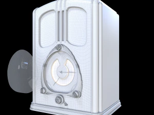 Zenith Walton Radio Model 7-J-232 3D Model