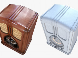 Zenith Walton Radio Model 7-J-232 3D Model