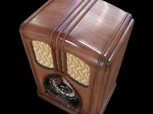Zenith Walton Radio Model 7-J-232 3D Model