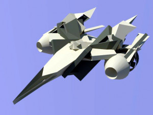 SPACESHIP S1 3D 모델
