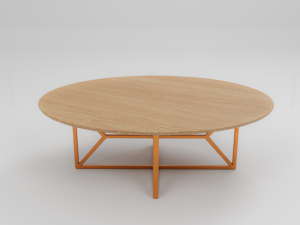 Savannah SofaTable Set 3D Model