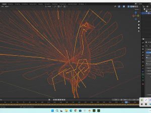 Peacock-A3 3D Model