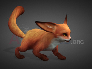 Fox-Ver1 3D 모델