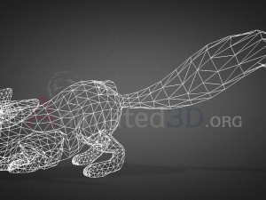 Fox-Ver1 3D 모델