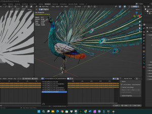 PeacockV1E 3Dモデル