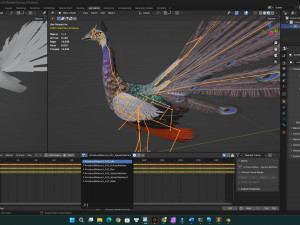 Peacock-V2E 3D 모델