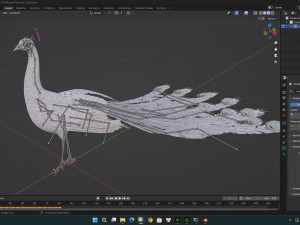 PeacockV3E 3D Model