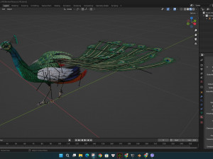 PeacockV4E 3D Model