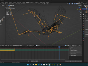 Crane BirdA5 Modello 3D