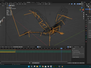 Crane BirdA6 3D Model