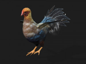 ChickenA1 3D Модель