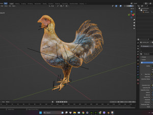 ChickenA1 3D Модель
